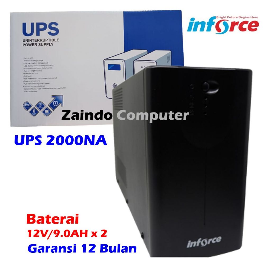INFORCE UPS IF 2000NA UPS INFORCE 2000VA INFORCE IF 2000NA UPS 2000VA INFORCE GARANSI RESMI 1 TAHUN