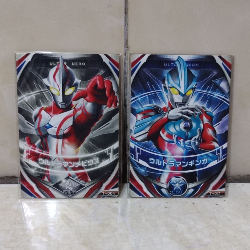DX Fusion Card Kartu Ultraman Orb - Ultraman Mebius & Ultraman Ginga