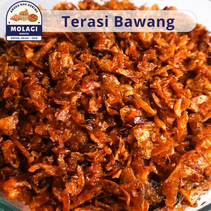 

Siwang Nounna Saritie Terasi Bawang Asli Indramayu 170 Gram - Molagi Snack