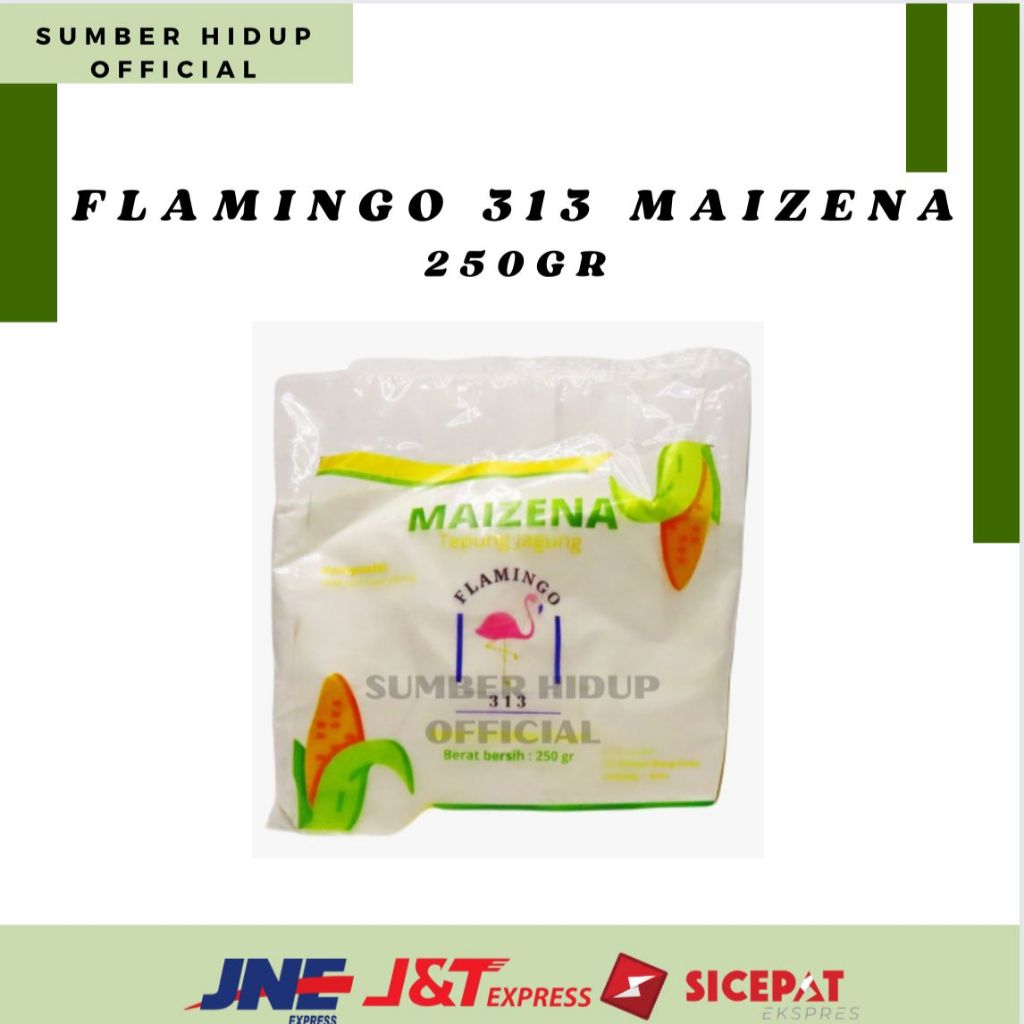 

FLAMINGO 313 MAIZENA / TEPUNG JAGUNG KEMASAN 250GR