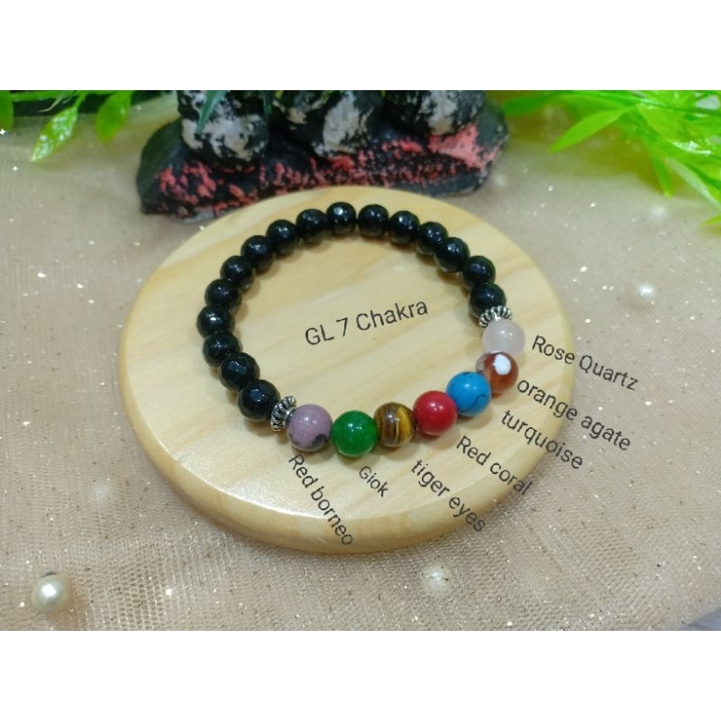 Gelang batu 7 chakra