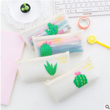 

ATM.Medan Pensil Case Silikon Motif Kaktus