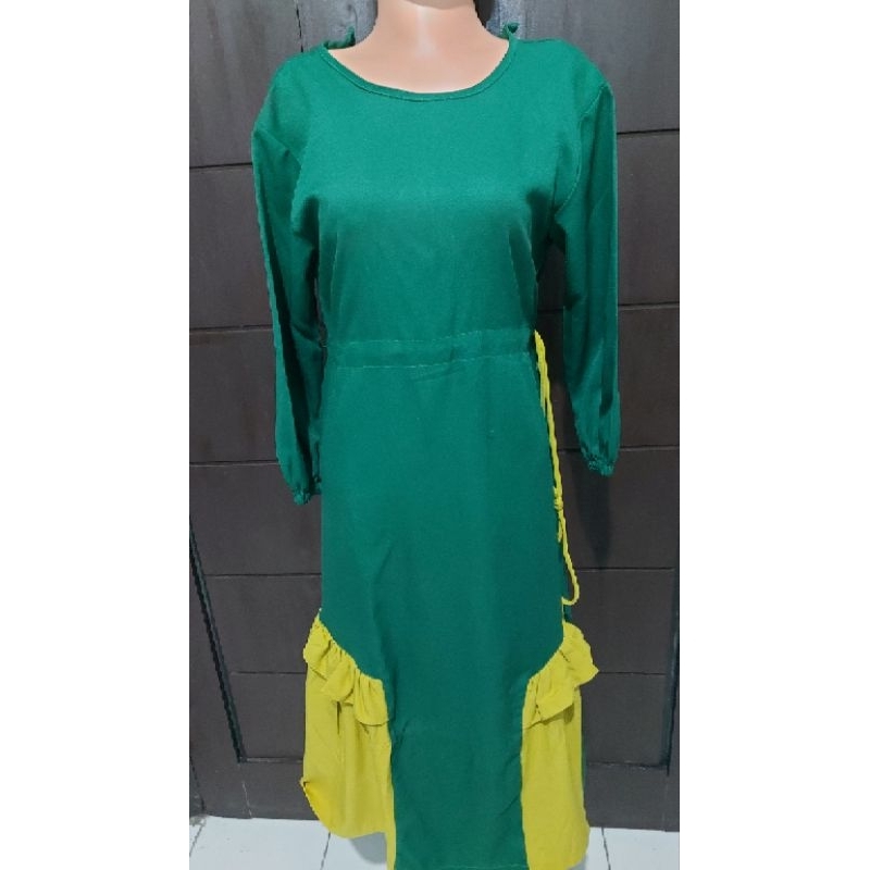 gamis anak hijau max 10th