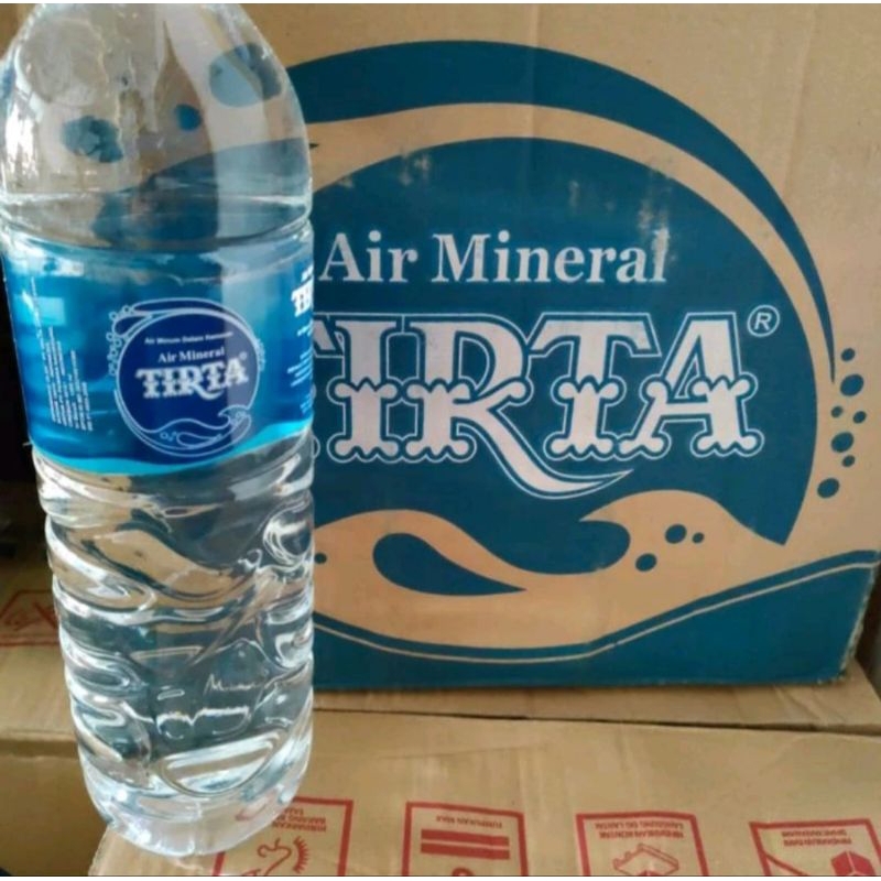 Air Mineral Tirta Botol 600 Ml 1 dus isi 24