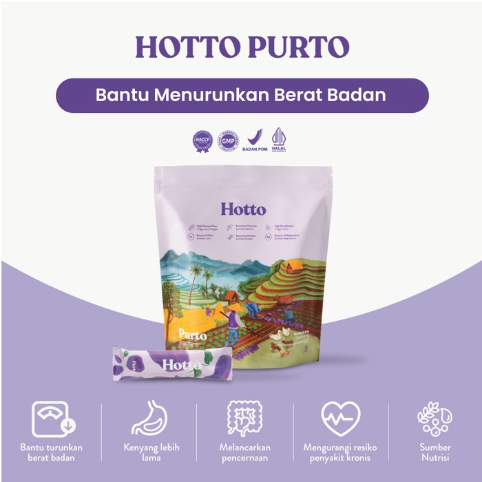 

1 POUCH Hotto Purto Multigrain with Purple Potato (16 Sachet)