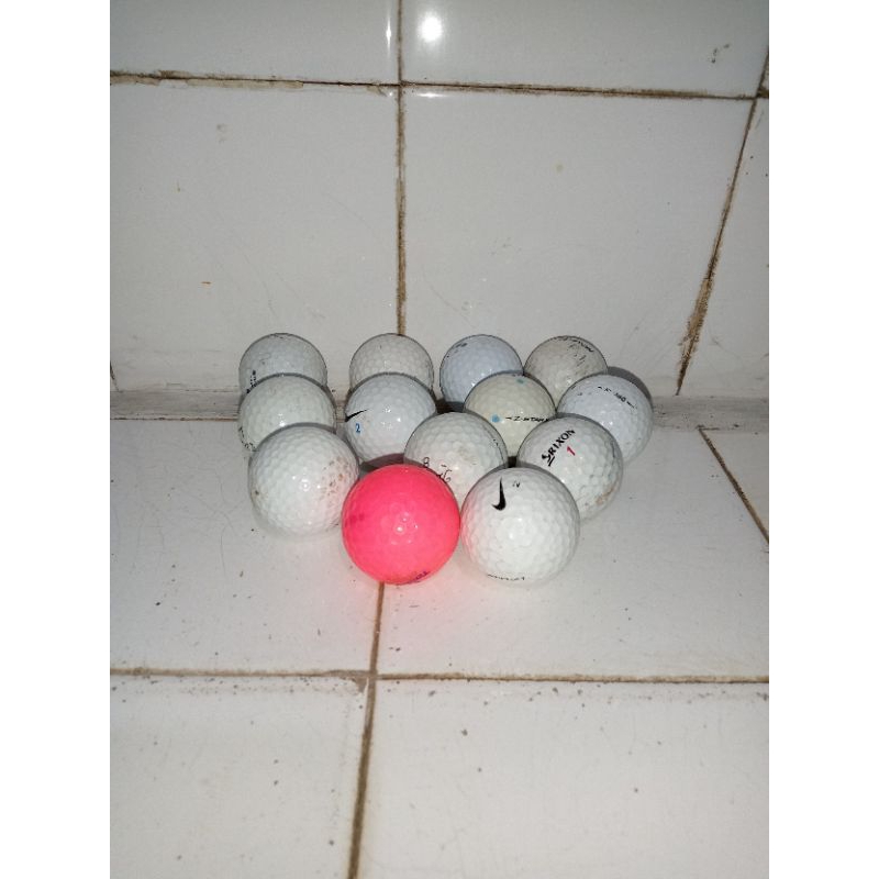 Bola golf bekas