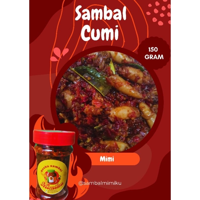 

[ 150 GRAM ] SAMABAL CUMI