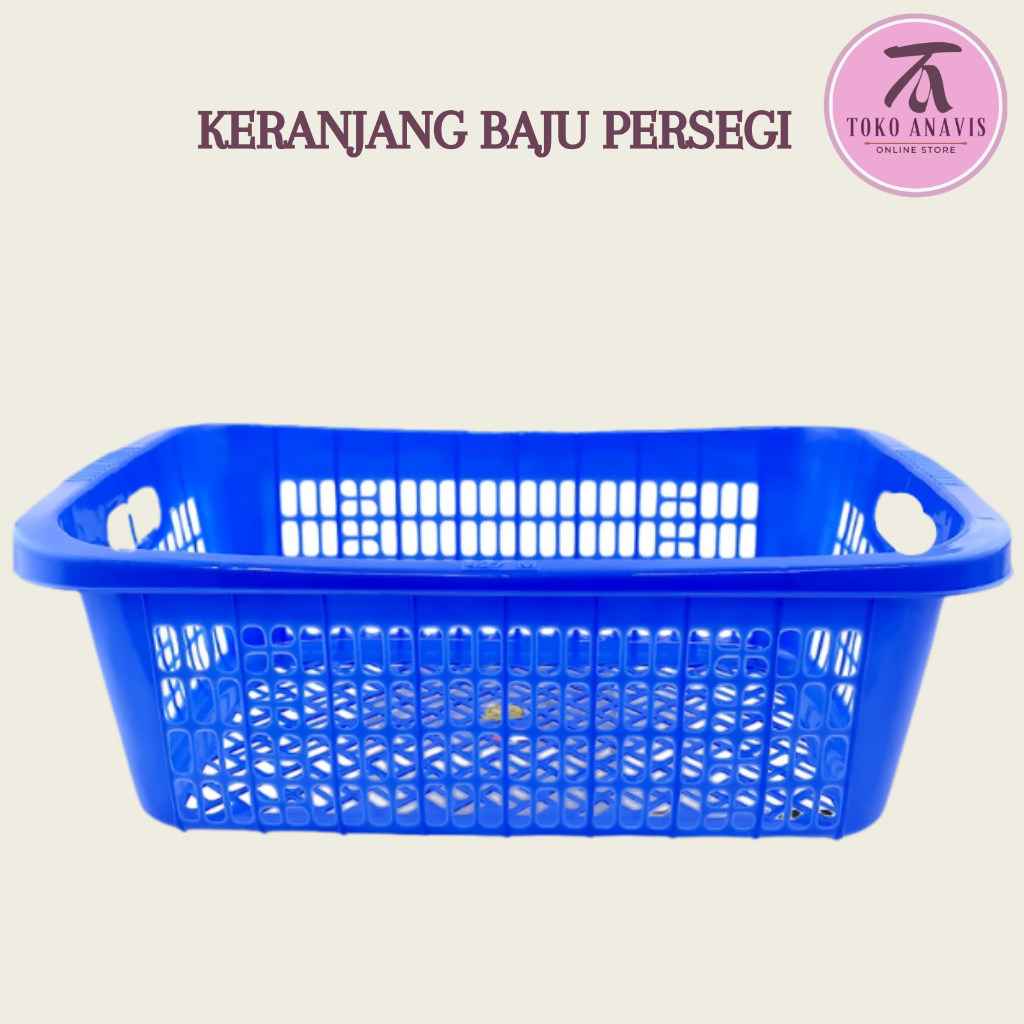 KERANJANG BAJU SEGI/KERANJANG PAKAIAN KOTOR/BERSIH