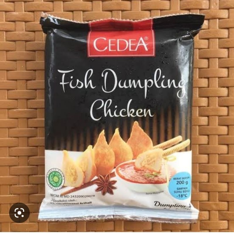 

Cedea fish dumpling chicken