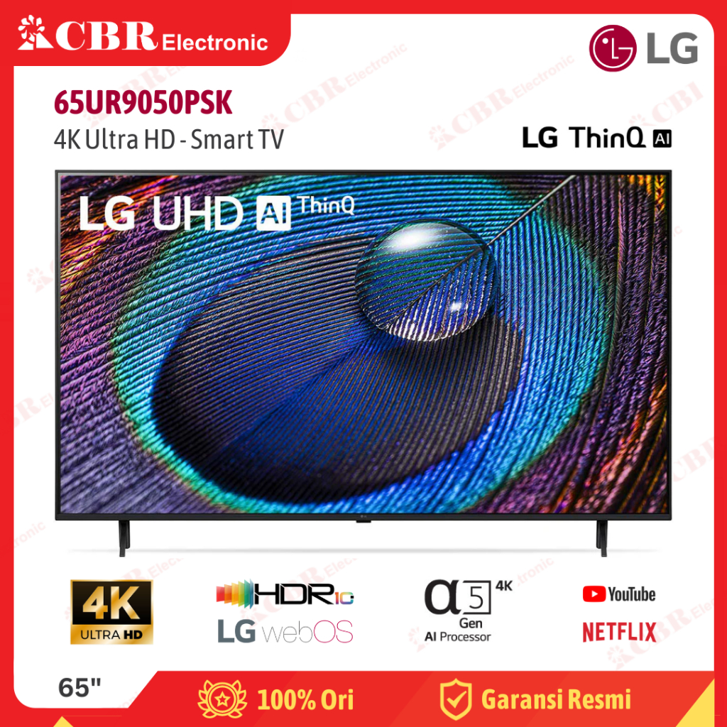 TV LG 65 Inch LED 65UR9050PSK (4K UHD-Smart TV)