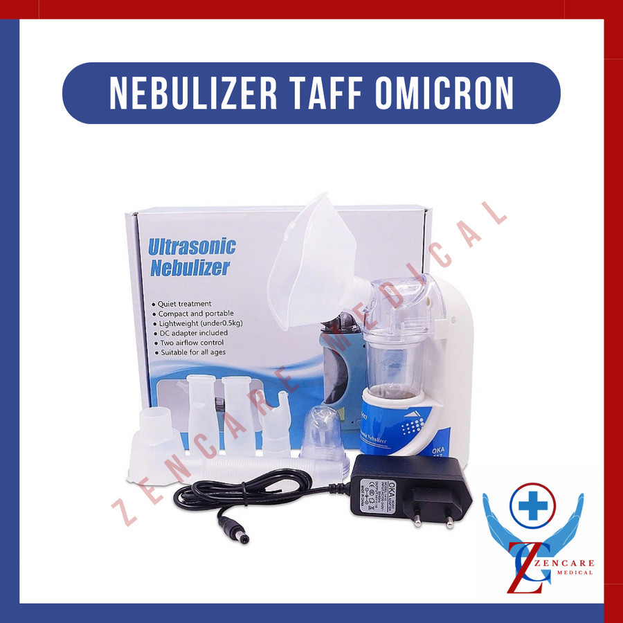 Nebulizer Taff Omicron Ultrasonic / Alat Uap Portable Taff Omicron