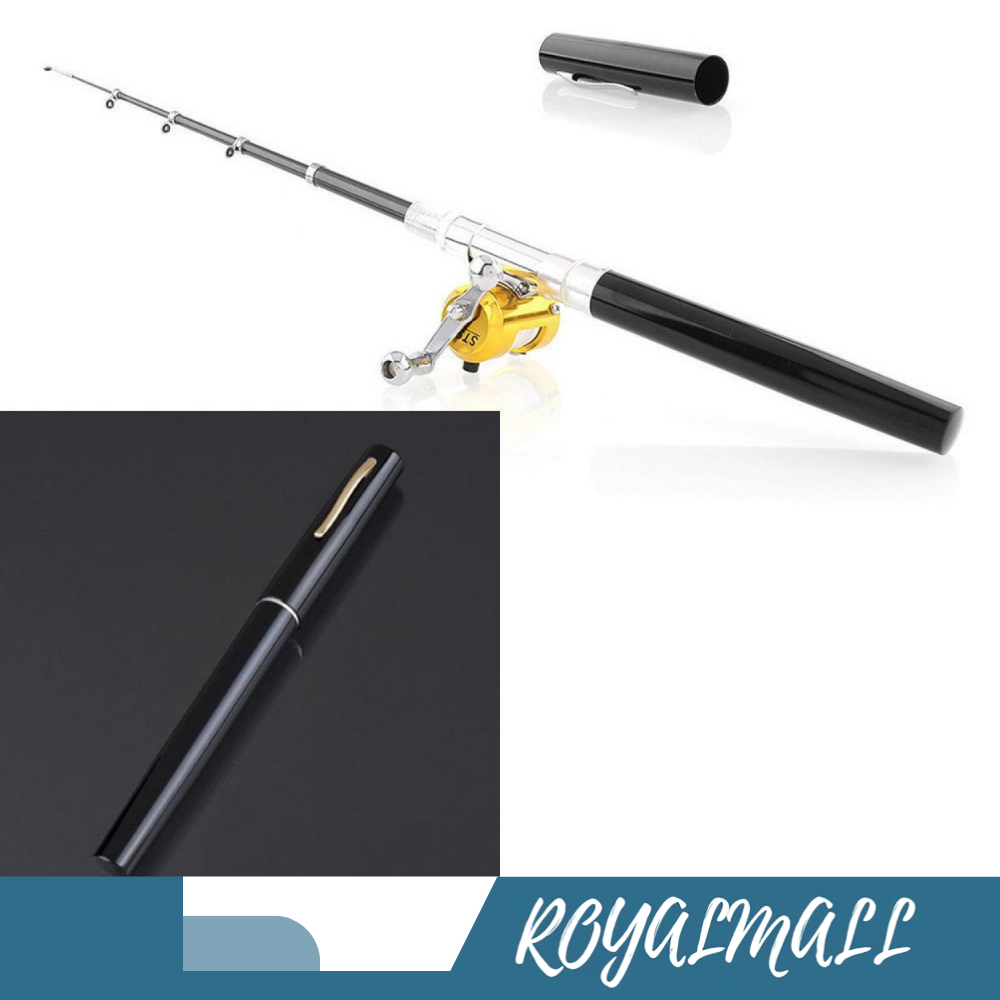 Joran Pancing Pena Fish Pen Mini Antena Portable Rod / Alat Joran Mancing Memancing Pancing Pancinga