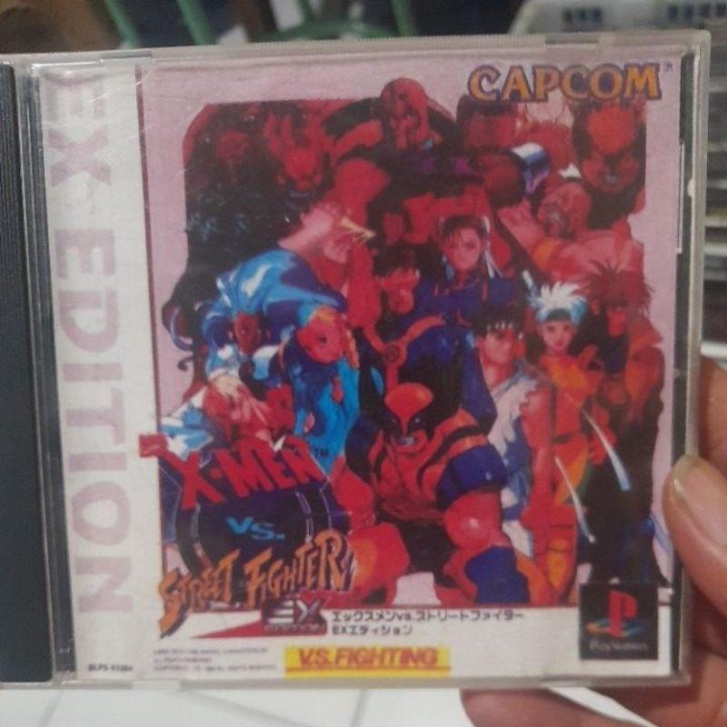 cd ps1 kopab kolpri xman vs street fighter normal