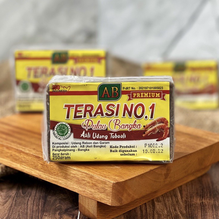 

Best Product Terasi Udang Bangka No 1 Merk AB Asli Udang Toboali 240 gr ↔✢❅