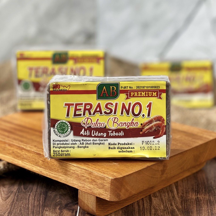 

Murah Banget Terasi Udang Bangka No 1 Merk AB Asli Udang Toboali 240 gr Best Produk