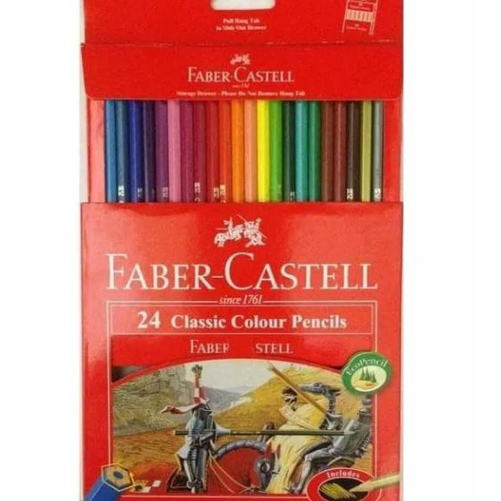

Promo PENSIL WARNA 24 WARNA FABER CASTELL CLASSIC Terbaru