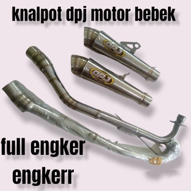 knalpot dpj bebek jupoter vega revo supra blade karisma dll