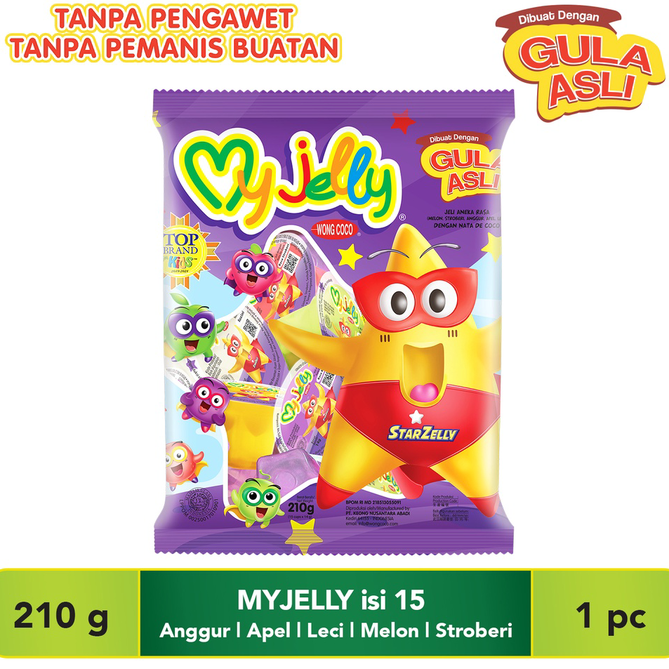 

Promo Wong Coco My Jelly isi 15 cups