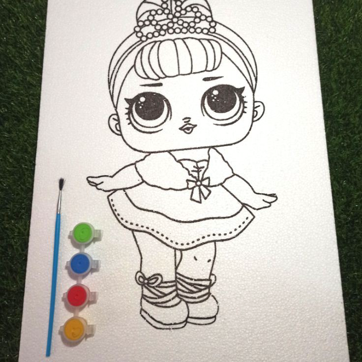 

➺➩⋆❀ [mewarnai]melukis gambar sterofoam gambar ukuran 33x50x1cm Model Baru