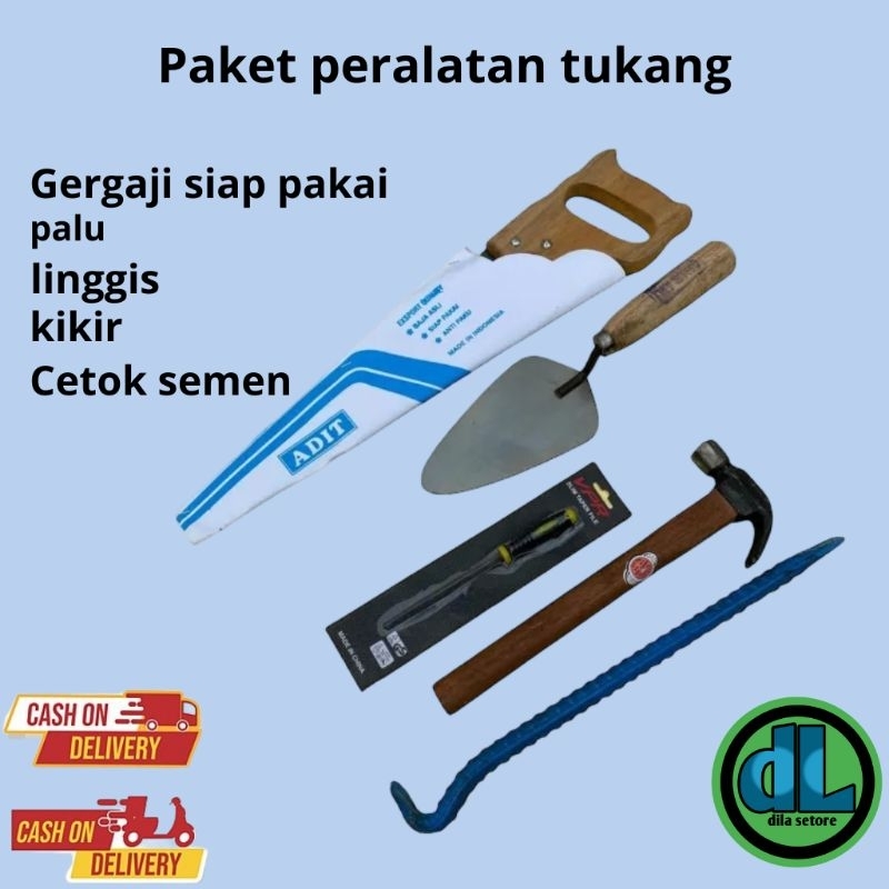 Paket Tukang,Perlengkapan Tukang Banggunan