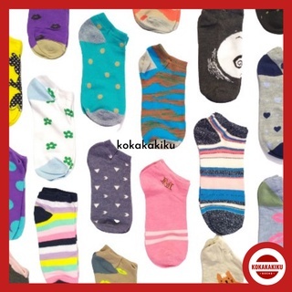 KAOS KAKI PENDEK MOTIF (12 PCS) / kaos kaki motif / kaos kaki / kaos kaki pendek / kaos kaki cewek /