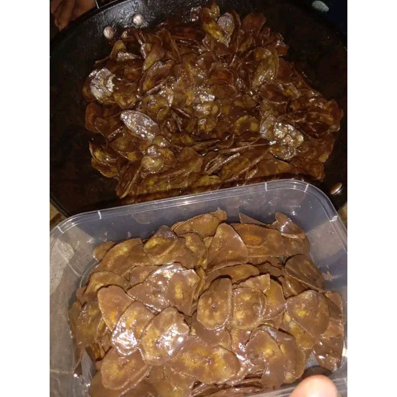 

kripik pisang coklat lumerr