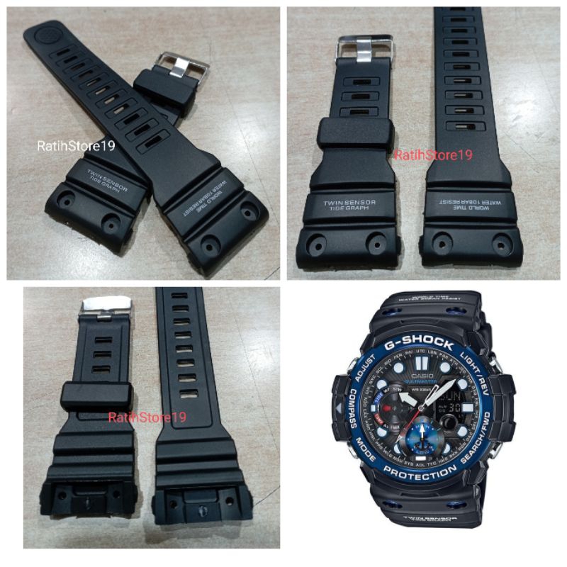 Strap/tali jam tangan g shock GN-1000-1ADR GULFMASTER
