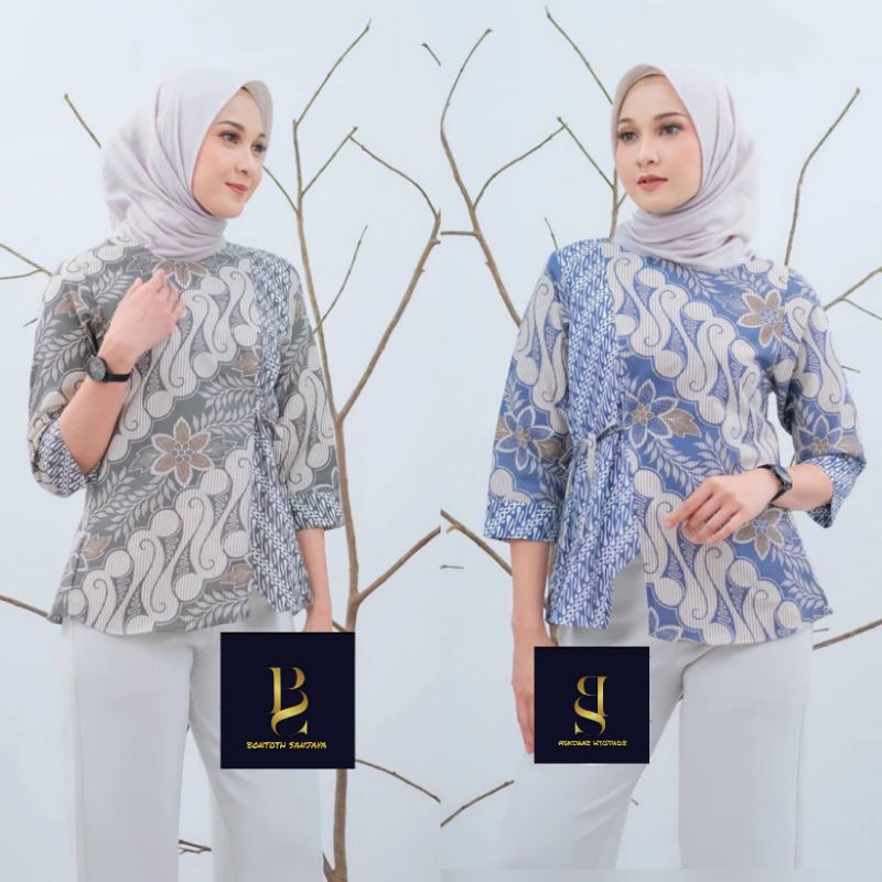 baju batik wanita modern yang terlaris dipasaran offline ataupun online size sampai jumbo