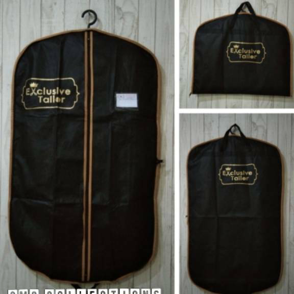 Ready Cover jas pria / sarung jas pria / suit cover / cover gantungan baju jas / pelindung baju jas