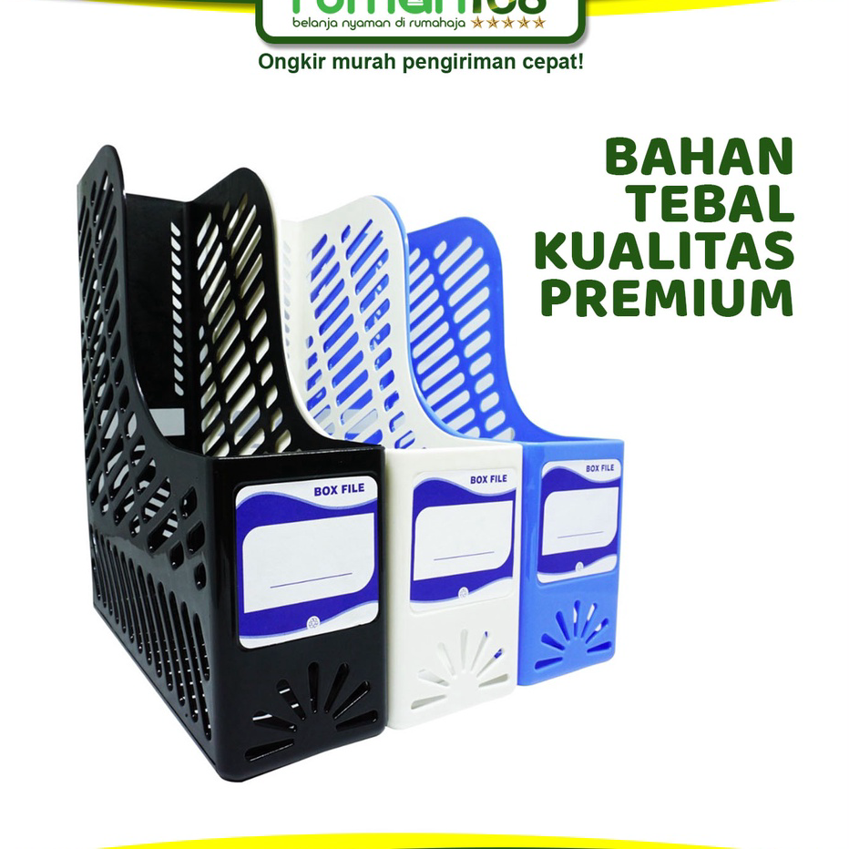 

Kirim Sekarang PROMO 10.10 PUNCAK ☀RUMAH168☀ ACC0055 Box File Premium PVC Tebal / Box Plastik Dokumen Tempat Berkas / Kotak Penyimpanan File & Dokumen