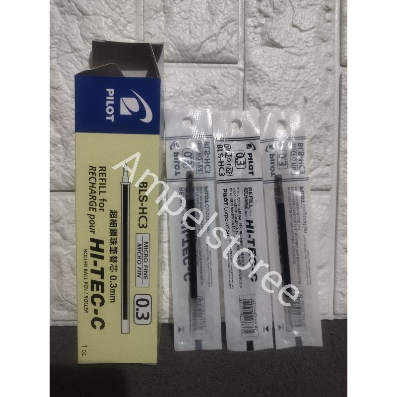 

Pilot isi bolpen Refill hitech 0,3 Mm Hi Tech , Isi pulpen Hitech