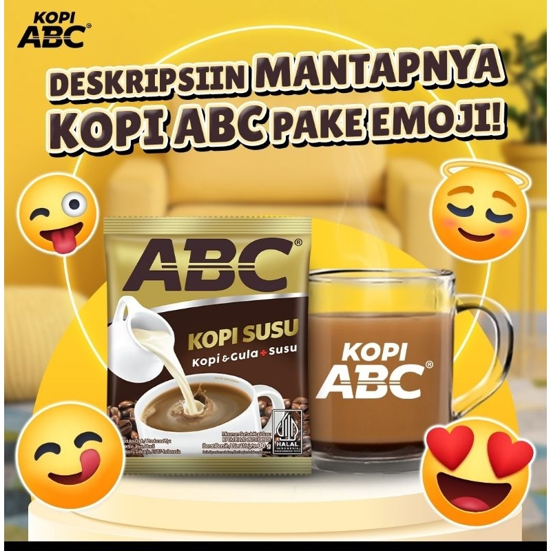 

Makanan dan Minuman ABC KOPI SUSU 30 GRAM