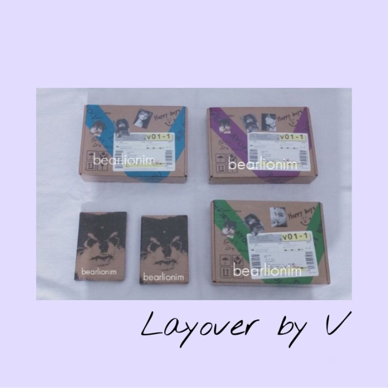 Album Layover Taehyung V BTS Official Sealed