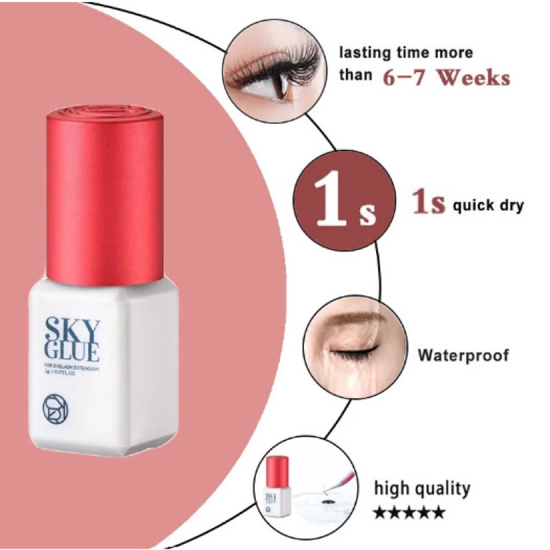 Sky Glue||ladyblack||Ysj lem eyelash extension