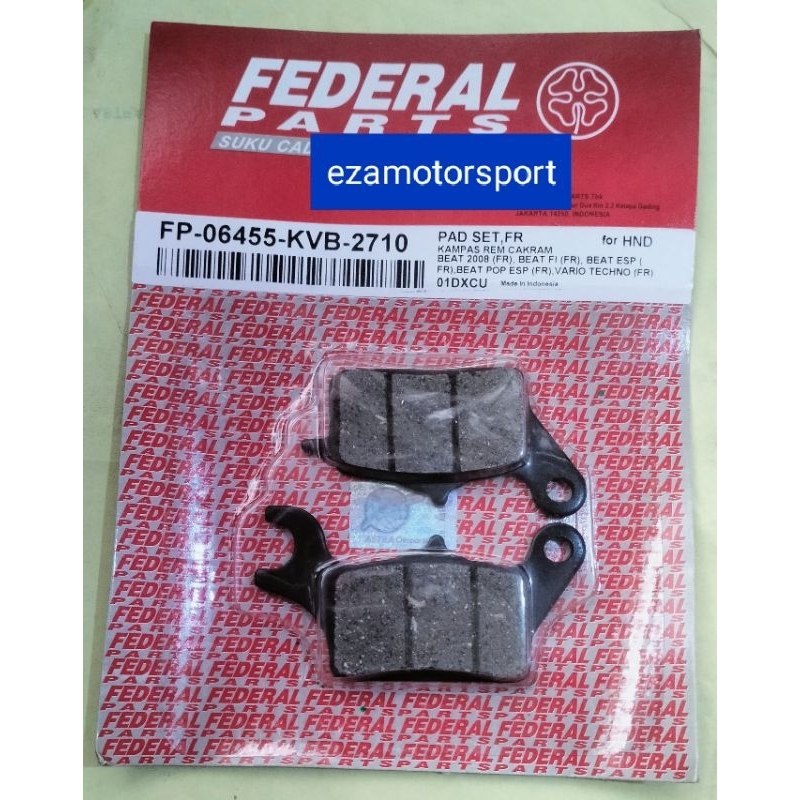 kanvas rem depan Vario cbs, beat 2010,beat fi, vario 125 dll