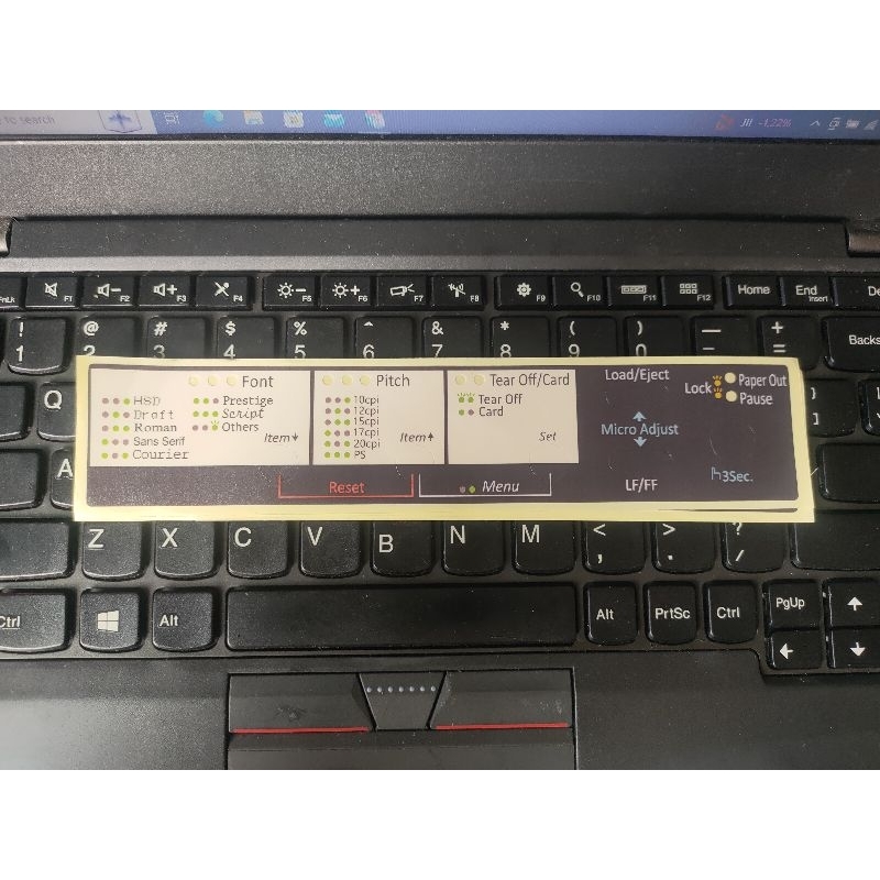 

stiker panel epson lq2190