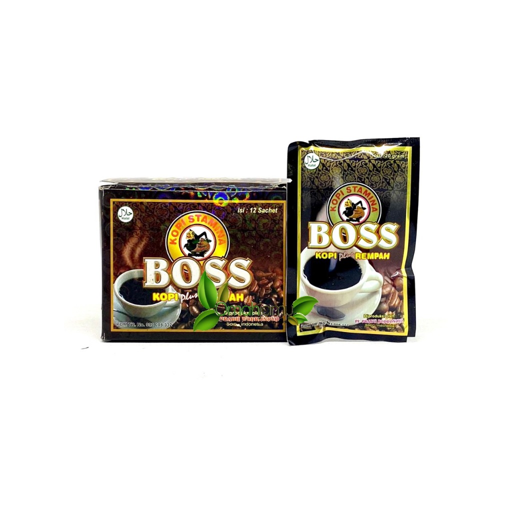 

KOPI STAMINA BOSS. KOPI PLUS REMPAH