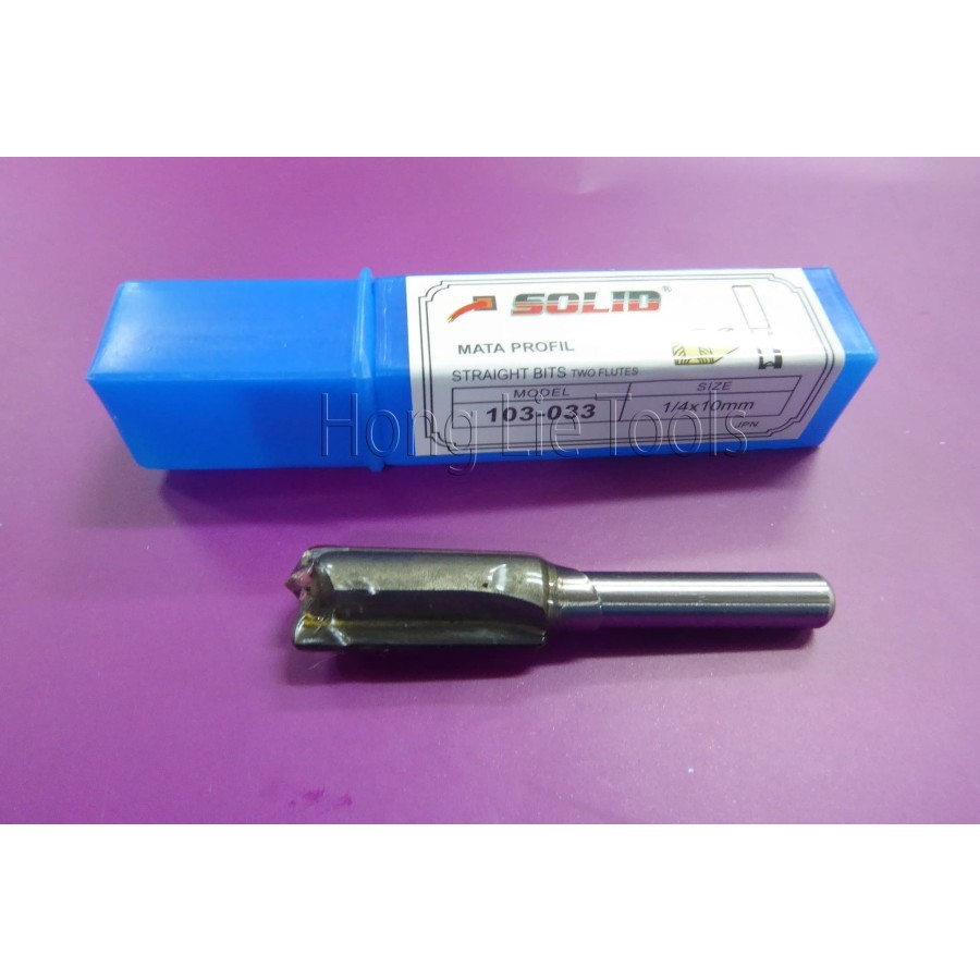 Solid 103-033 Mata Profil Lurus / Straight Bit 10 mm
