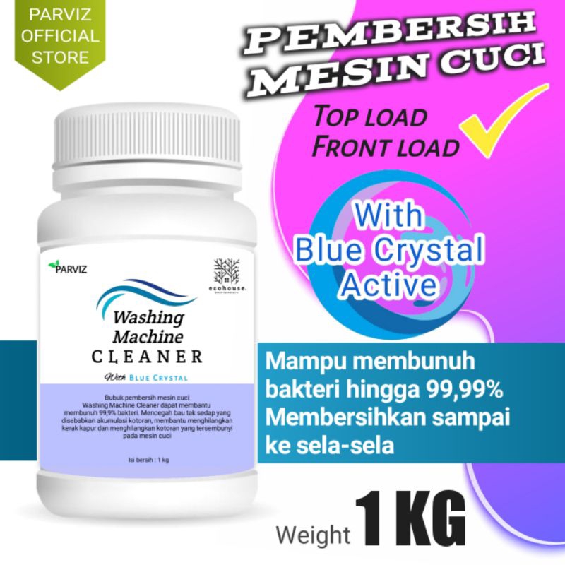 PARVIZ Pembersih Mesin Cuci Top Loading dan Front Loading