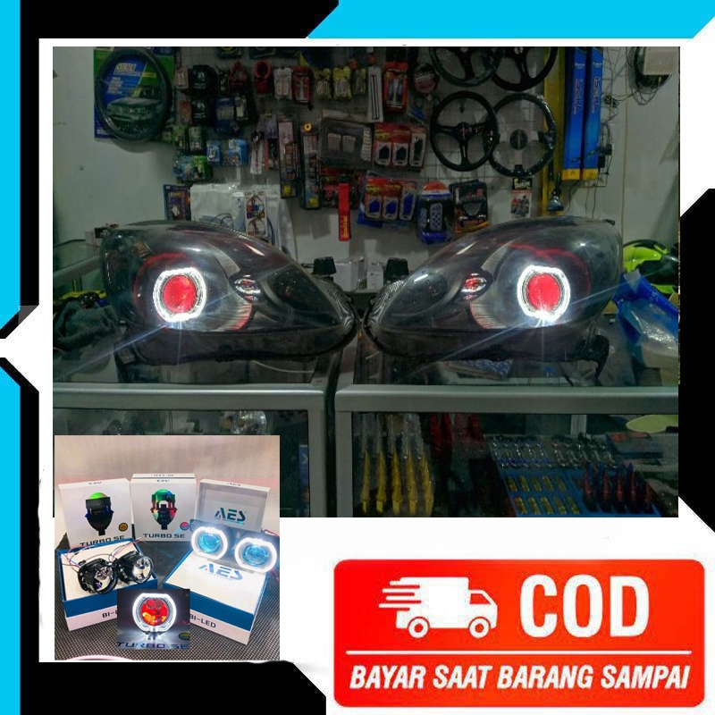 Lampu Biled Mobil Brio Satya dan Mobilio Th 2012 s/d 2018 Paket 1 Set Lengkap