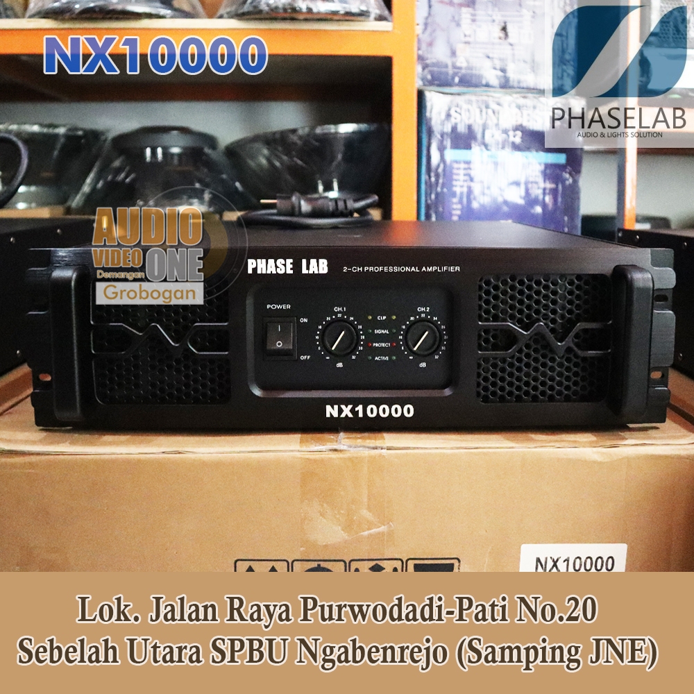 Power Phaselab NX10000 Class TD Power Amplifier Phase Lab NX10000 PRO Original