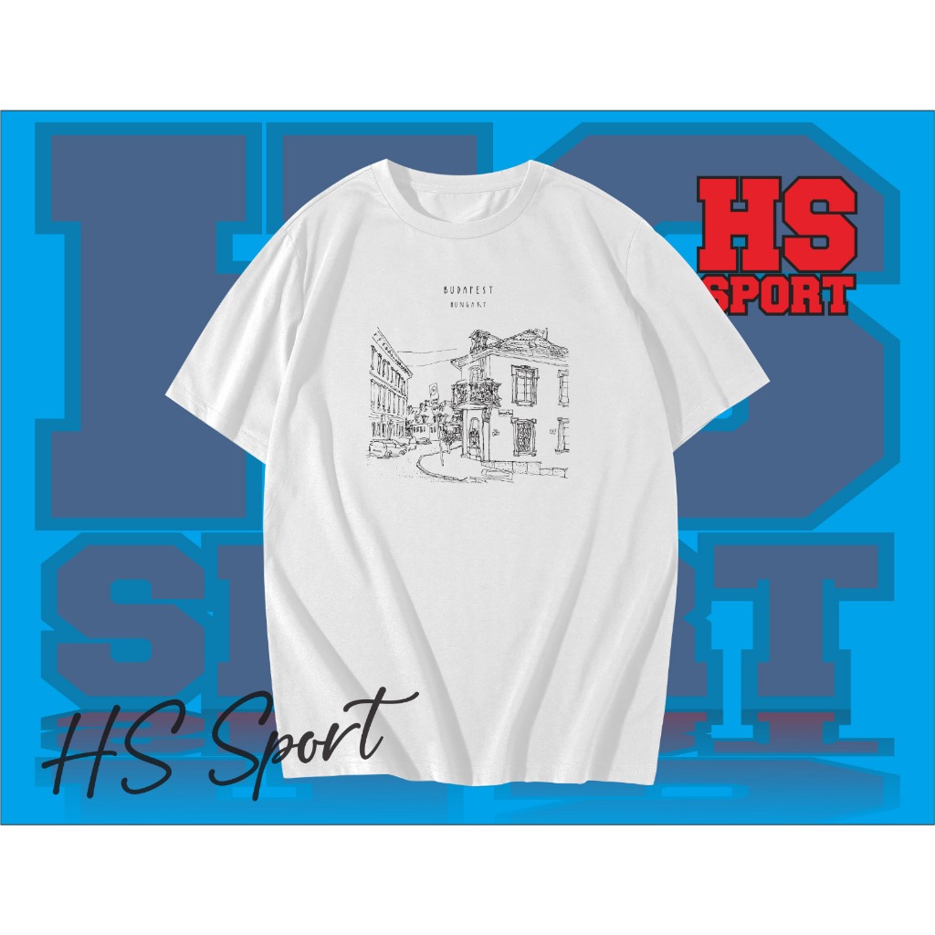 KAOS BUDAPEST HUNGARY - BAJU HUNGARY - BAJU BUDAPEST - SOUVENIR BUDAPEST HUNGARIA TYPE 1