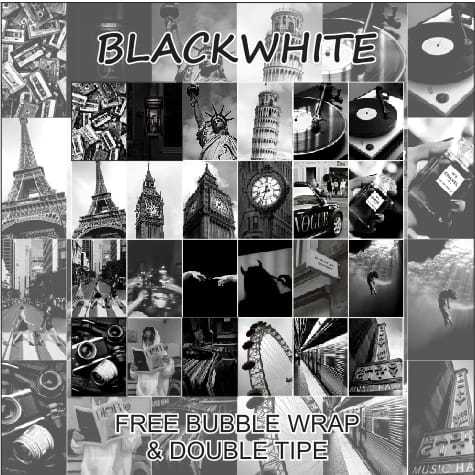 [ BEST PROMO ] POSTER AESTHETIC HITAM PUTIH ISI 24 POSTER MURAH
