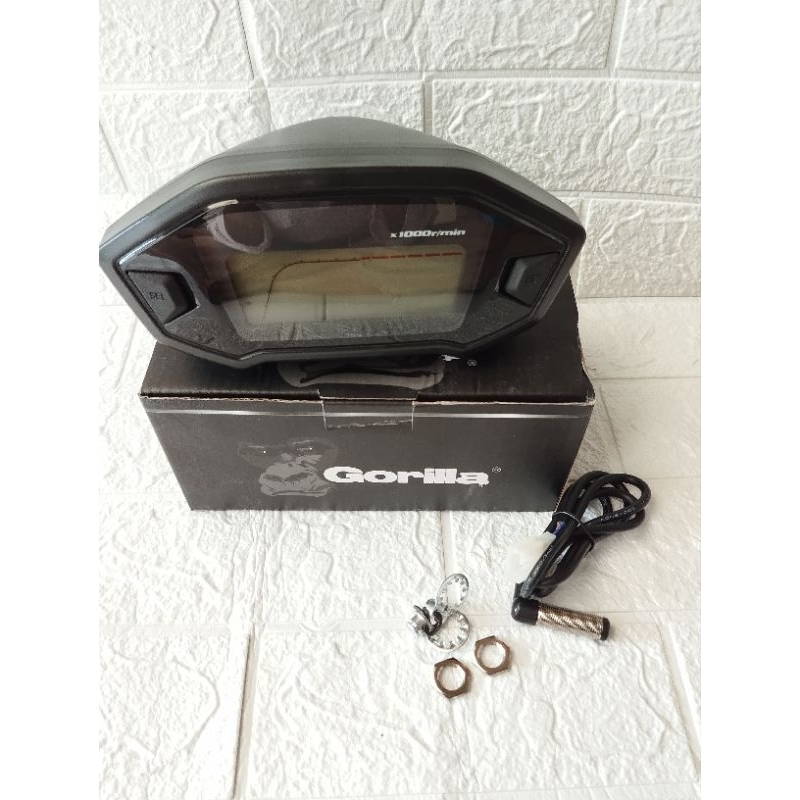 SPEEDOMETER digital Rx 3, Zx1000, cb 5000, monkey spedo spido koso Rx3 GORILA