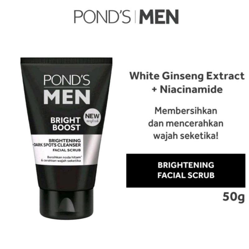 PONDS MEN BRIGHT BOOST 50G