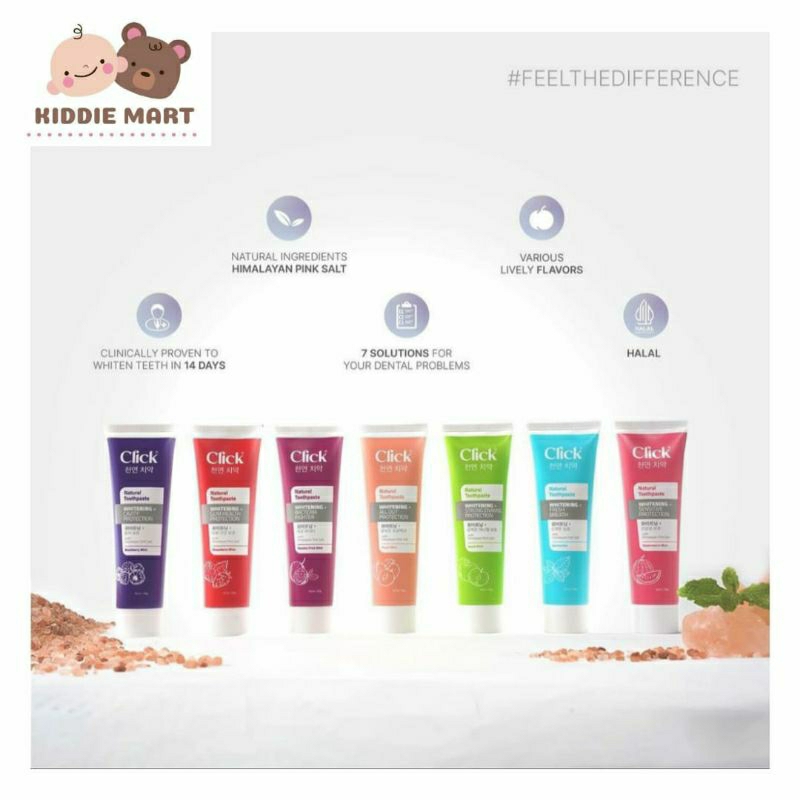 Click Natural Toothpaste Pasta Gigi Odol NCT