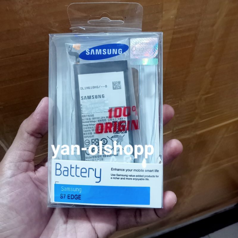 Batre Baterai Samsung S7 edge EB-BG935ABE ORI Battery S7 edge