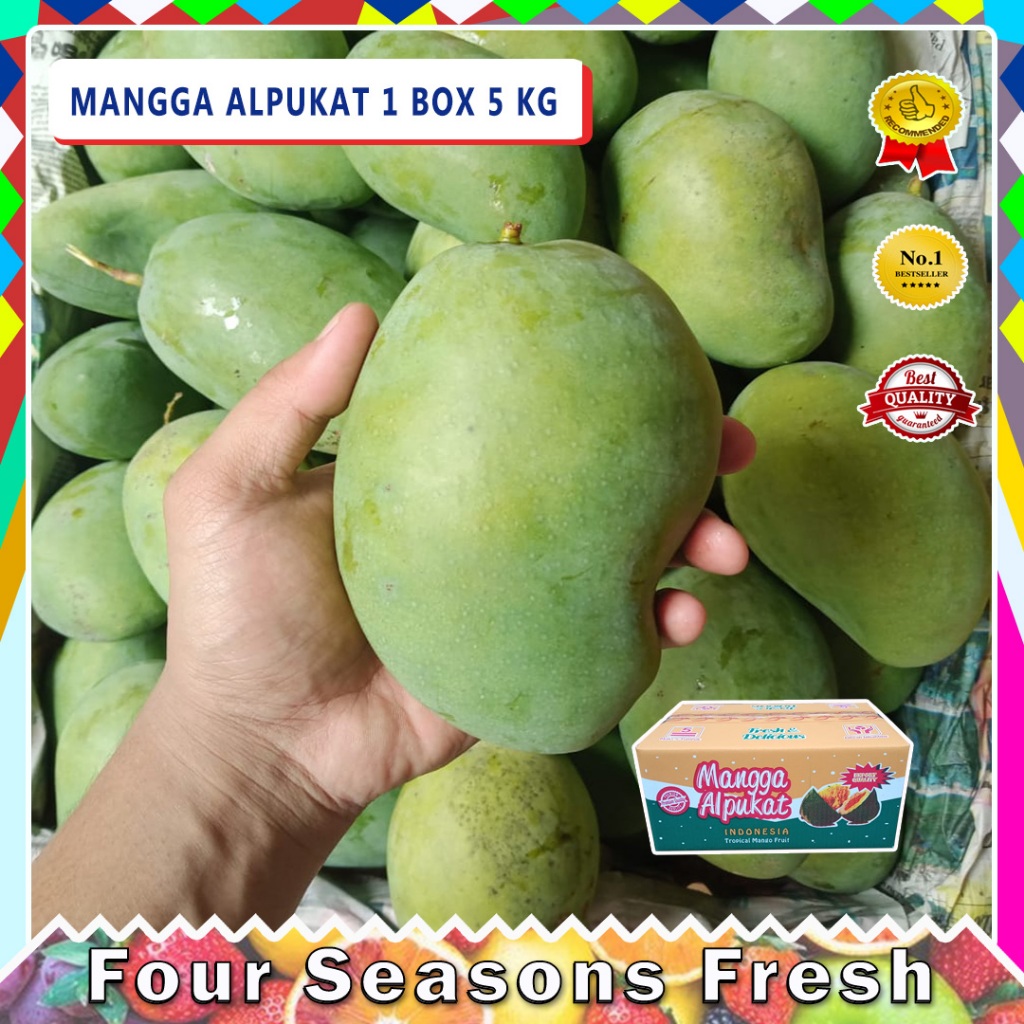 MANGGA ALPUKAT 1 DUS MANIS KENYAL MASAK POHON
