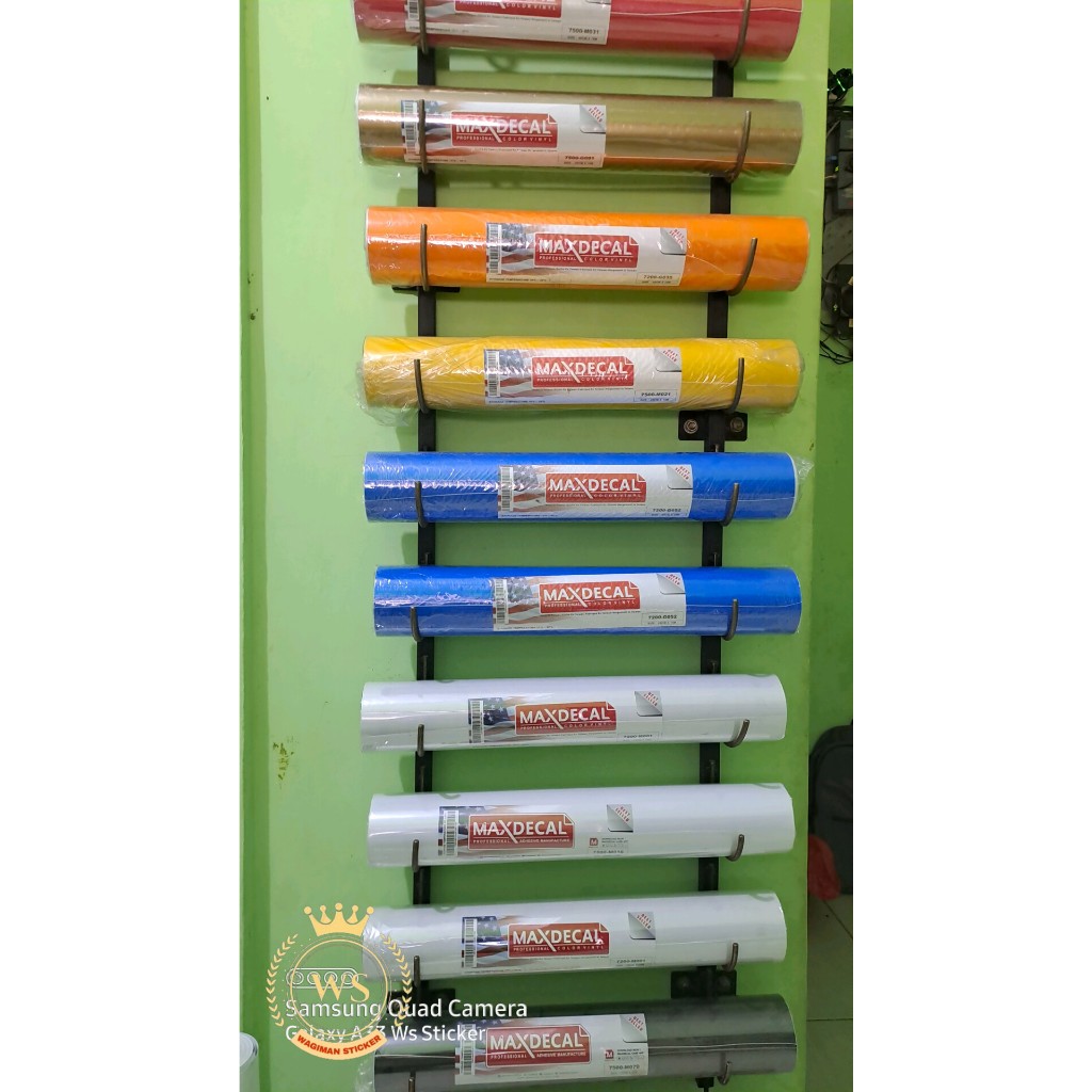 Stiker Scotlite Warna Hitam Doff/ MAT