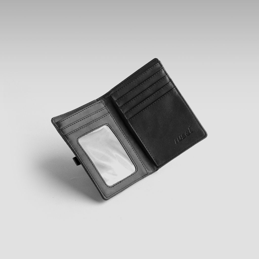 Best Deals Rusel Co - Wallet Yasa Dompet Lipat Pria Dompet Bahan Kulit Pu Leather Premium Card